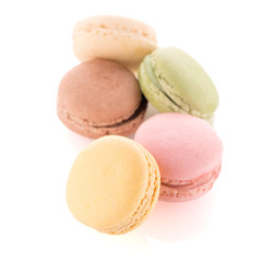 Colorful French Macarons