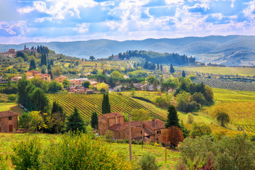 Fototapety  Krajobraz Toskanii