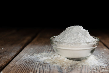 Portion of Rice Flour