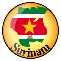 orange button with the image maps of Surinam