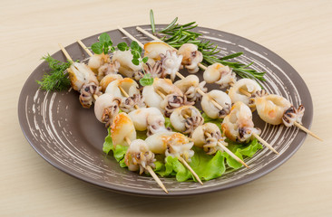 Grilled cuttlefish