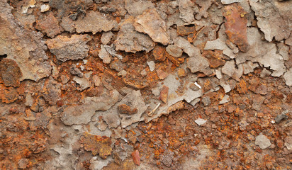 background of rust texture