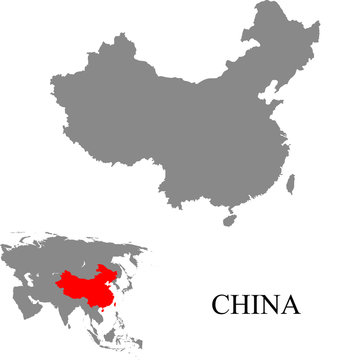 map of china