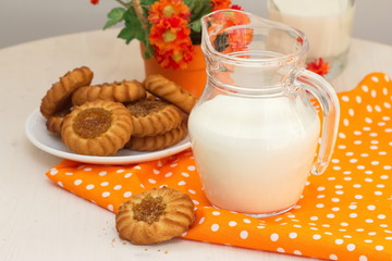 Milk and cookies