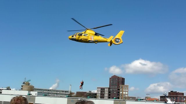 rescue helicopter