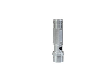 A Led flashlight in chrome