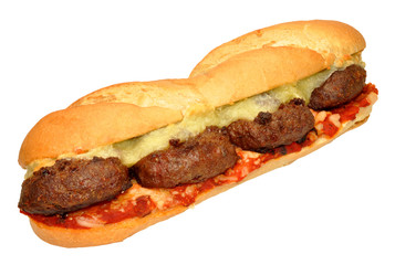 Beef Burger And Cheese sandwich