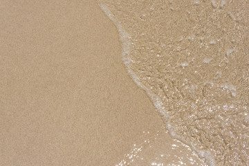 Water and sand background