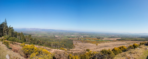 Panoramic view landscape near Clogheen County Kerry Ireland