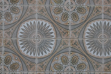 vintage ceramic tile