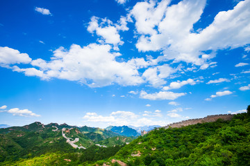 Fototapeta premium great wall the landmark of china and beijing