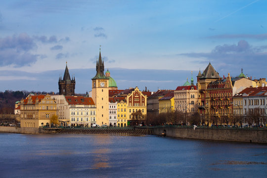 Historical buildings of Prague