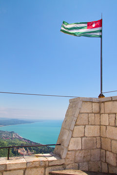 View from Anakopia fortress. Abkhazia