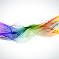 Abstract wave background, easy all editable