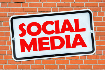 Fototapeta premium Social Media