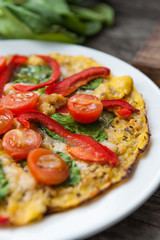 Vegetarian pizza