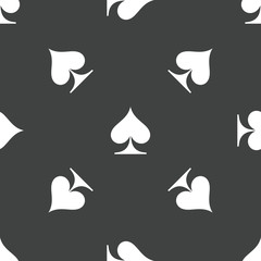 Fototapeta premium Spades pattern