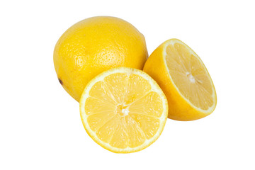 one and two halves lemons
