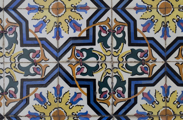 vintage ceramic tile