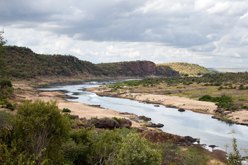 Fototapeta na wymiar River in Kruger National Park, South Africa.