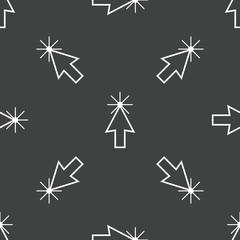 Clicking cursor pattern