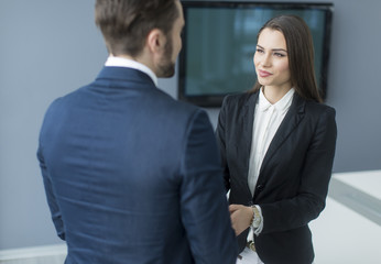 Young people in the office