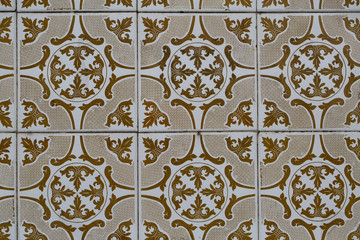 vintage ceramic tile