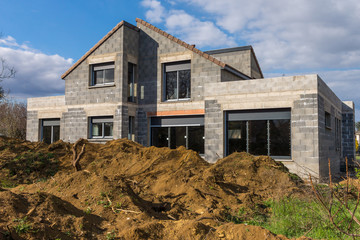 maison en construction