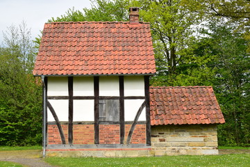 Fototapeta na wymiar Backhaus in Lauenhagen