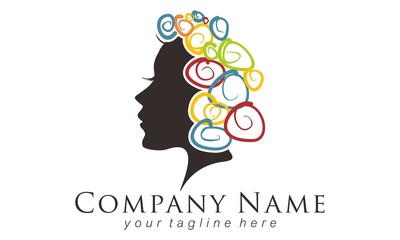 Beauty Beautiful Women Logo Vector 