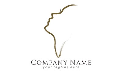 Beauty Beautiful Women Logo Vector 