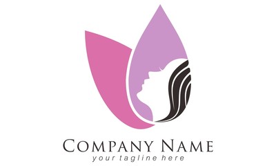 Beauty Beautiful Women Logo Vector 
