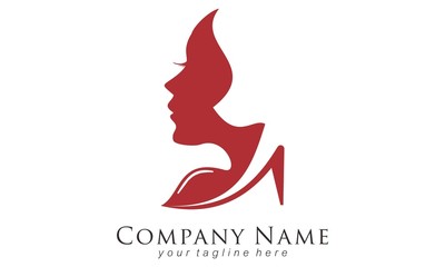 Beauty Beautiful Women Logo Vector 