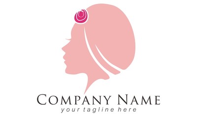 Beauty Beautiful Women Logo Vector 