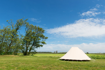 Tent in nature