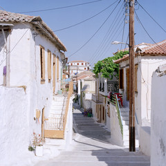 Street view in Koroni / Greece back in 1998