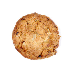 Cookies on a white background.