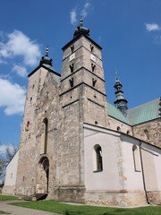 Fototapeta na wymiar Church of Saint Martin, Opatow, Poland 