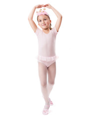 Portrait of young dance girl