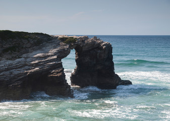 Spain, Galicia, Ribadeo, "Playa de Las Catedrales" (Cathedrals b