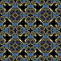 Fractal floral pattern