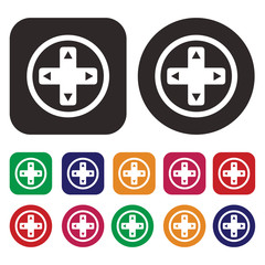 Fototapeta premium joystick icon