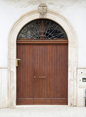 Wooden door