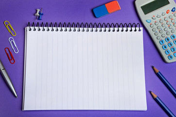 Assorted office supplies