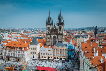Naklejka na ściany i meble cityscape Prague