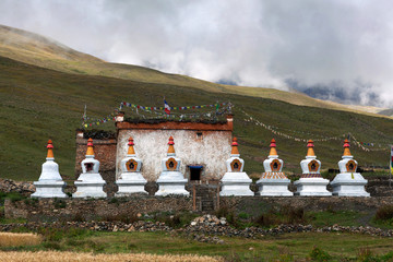 Ancient Monastery in Dho Tarap village, Nepal