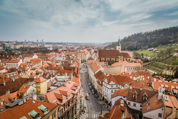 Naklejka na ściany i meble cityscape Prague