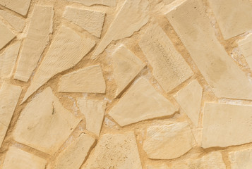 Traditional stone wall texture