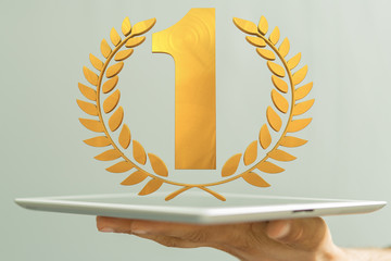 one gold
