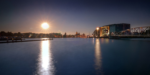 Obraz premium Amsterdam Hafen